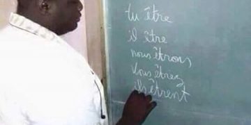 La délégation burkinabè face à la presse