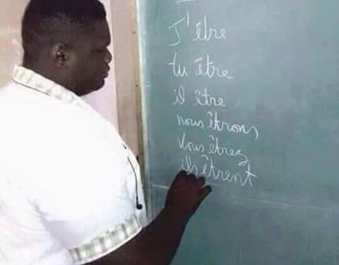 La délégation burkinabè face à la presse