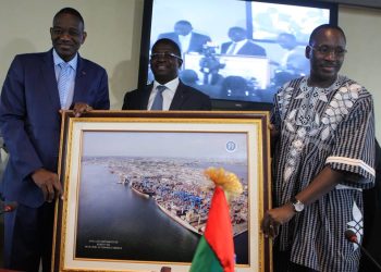 Zida a visité le Port d&rsquo;Abidjan