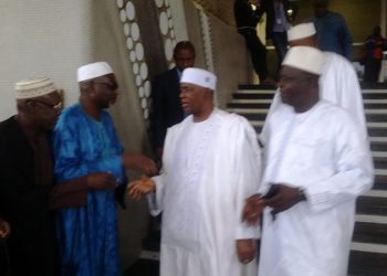 Le Cheick de Ramatoulaye à son arrivée à Abidjan