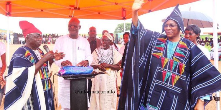 Pour ses actions en faveur de la réconciliation, Bruno Koné Nabagné fait chef dans la Bagoué