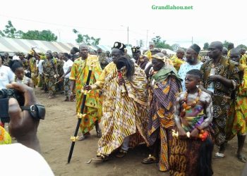 Grand-Lahou: Le chef de Tiévissou Guigui N’Guessan Philippe a été investi