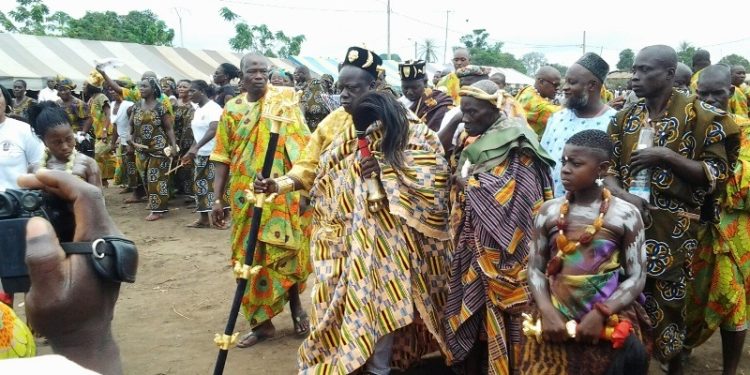 Grand-Lahou: Le chef de Tiévissou Guigui N’Guessan Philippe a été investi