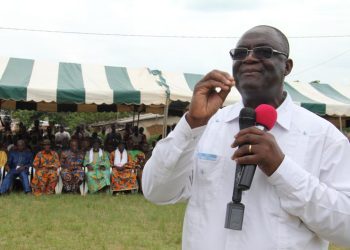 Kacou Guikahué mobilise le peuple guébié: «Donnez-moi la victoire de Ouattara au premier tour»