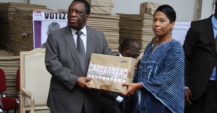 La CEI remet la liste électorale définitive et le spécimen du bulletin de vote aux candidats