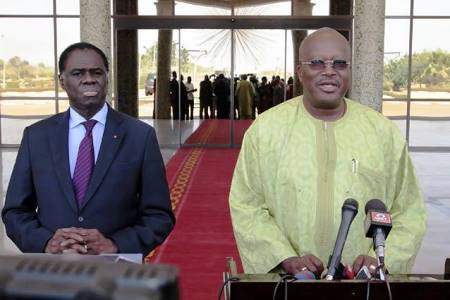 Burkina: le nouveau président élu Kaboré a rencontré Michel Kafando