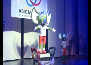 8é Jeux de la Francophonie: Présentation de la Mascotte «Faro l’éléphant» à Abidjan