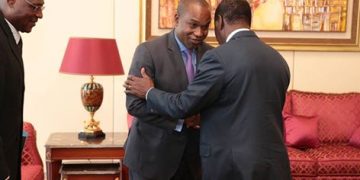 Visite Alpha Barry à Abidjan