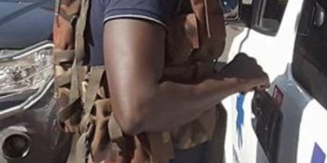 Le Colonel Chérif Ousmane sur le théâtre des opérations