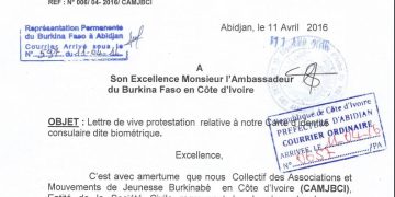 Côte d’Ivoire : Le CAMJBCI exige le retrait du contrat de Snedai, société concessionnaire de la carte consulaire burkinabè