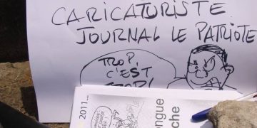 T. Gbalin Jean Thomas Gbalin, caricaturiste au quotidien Le Patriote est en grève de la faim