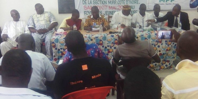 Côte d’Ivoire : Les militants du parti de Roch ne veulent plus de Sankara Inoussa comme SG du MPP-ci