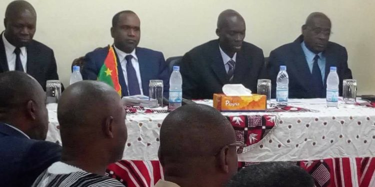 Cérémonie d&rsquo;installation administrative de l&rsquo;ambassadeur du Burkina