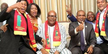 CAN 2017: le président Kaboré «fier » des Etalons