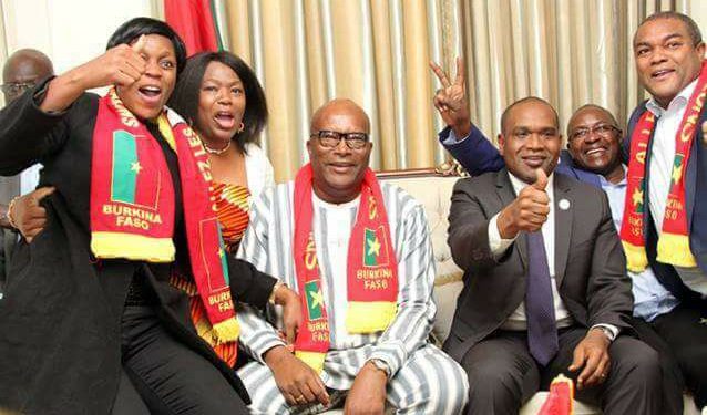 CAN 2017: le président Kaboré «fier » des Etalons