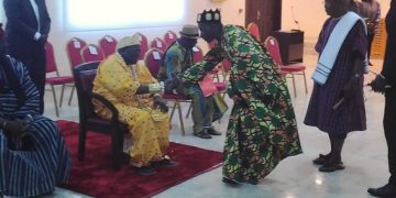 Yamoussoukro : Présentation de vœux à sa majesté Amon Tanoé Désiré