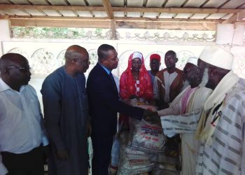 Yamoussoukro : Le district offre 11 tonnes de vivres à la communauté musulmane