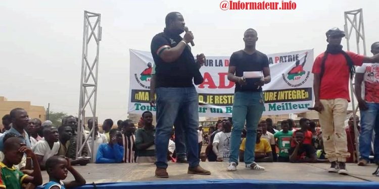 En meeting : Abraham Badolo charge le gouvernement « laisse-guidon » de Roch Kaboré