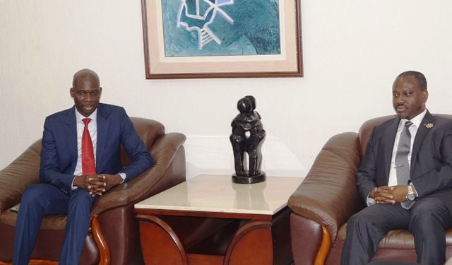 Diplomatie parlementaire: Guillaume Soro a reçu en audience, ce vendredi, l’ambassadeur du burkina