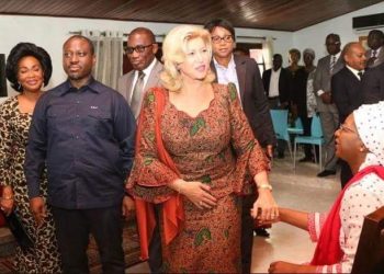 Inondations en Côte d’Ivoire : La 1ère dame aux cotés des familles éplorées