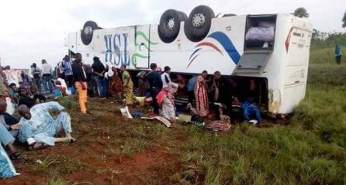 Autoroute du Nord: Un car de la compagnie TSR se renverse, plusieurs blessés