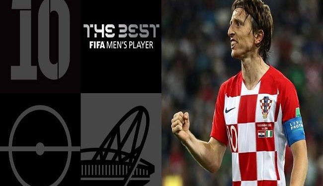Trophées FIFA 2018 : Le croate Luka Modric sacré meilleur joueur