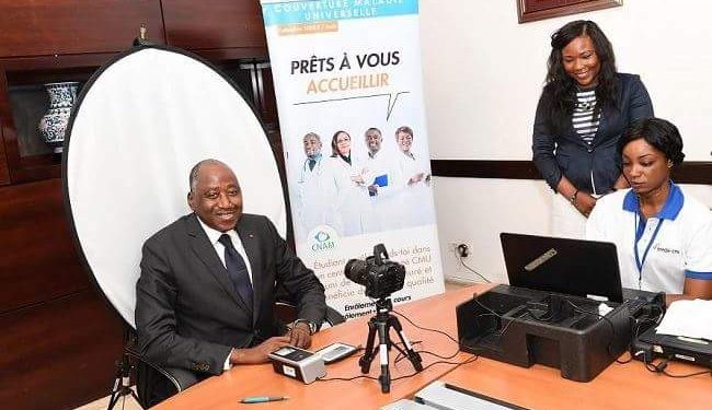 Santé/CMU : Amadou Gon Coulibaly s’est fait enrôler