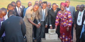 Yamoussoukro : Une stèle à la mémoire de Houphouët-Boigny en construction