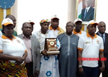 Distinction/Le DG du Café Cacao à Moussa Sawadogo : «Merci d’avoir porté haut le drapeau ivoirien»