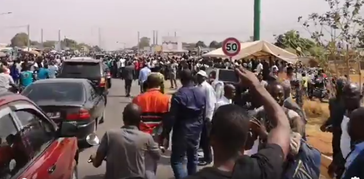 Ferké : Accueil triomphal pour l’ex-président de l’Assemblée nationale