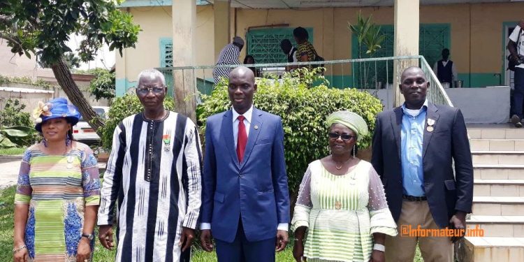 Consulat Général d’Abidjan : Nana Benjamin présenté à la communauté burkinabè