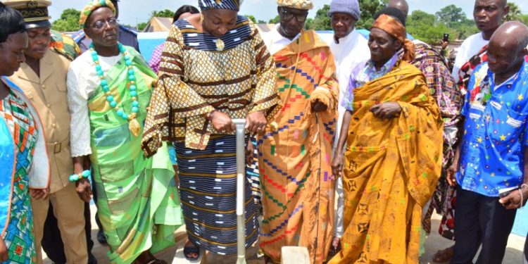 Sous-préfecture d’Angoda : Une 2ème pompe hydraulique inaugurée