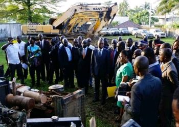 Orpaillage clandestin : Une trentaine d’engins saisis à Aboisso et à Yakassé-Attobrou