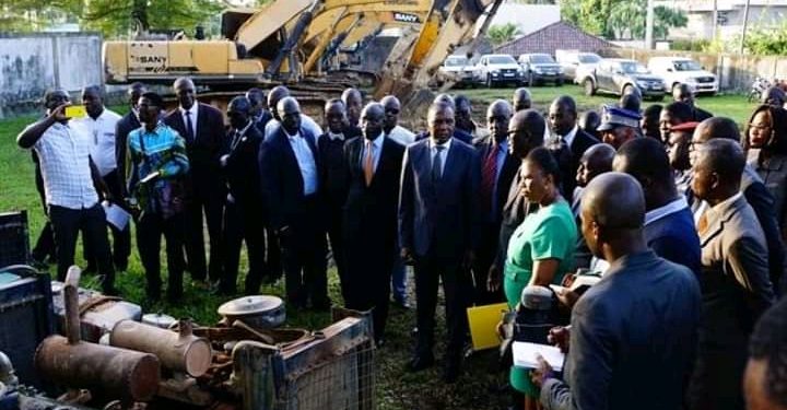 Orpaillage clandestin : Une trentaine d’engins saisis à Aboisso et à Yakassé-Attobrou