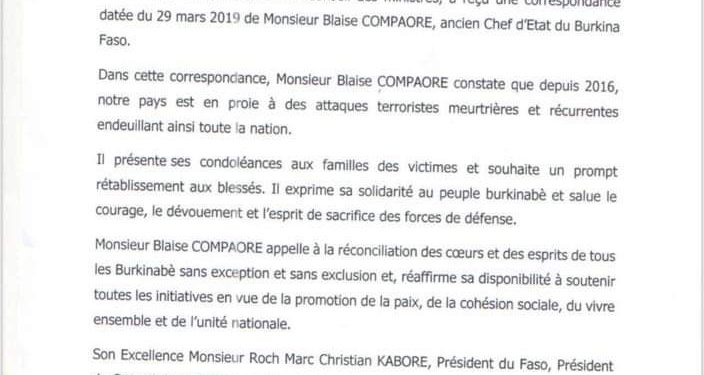 Affaire correspondance de Ouattara à Roch qui devient celle de Compaoré» : Y’a-t-il eu mensonge d’Etat?