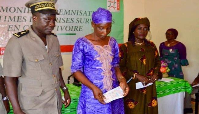 Réparation post-crise : 12 victimes reçoivent chacune un million FCFA à Kani