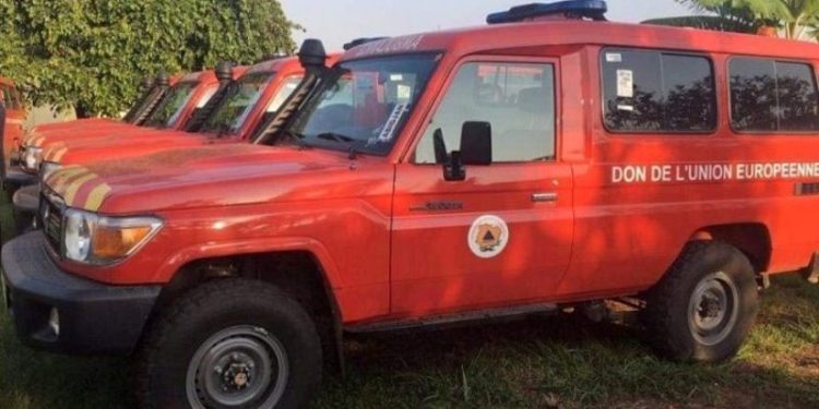 Côte d’Ivoire : L’office de la protection civile reçoit 10 ambulances