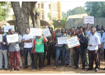 Médias publics/Burkina : Le SYNATIC dans les rues pour se faire entendre