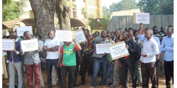 Médias publics/Burkina : Le SYNATIC dans les rues pour se faire entendre