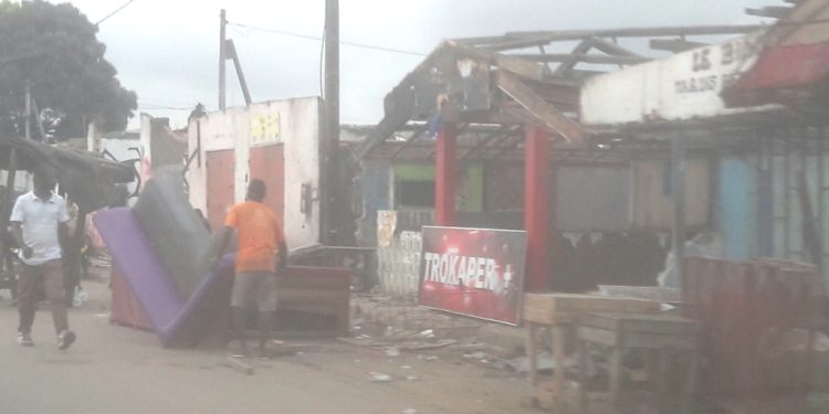 Yougougon/Ficgayo : Plus de 20 maquis et magasins rasés