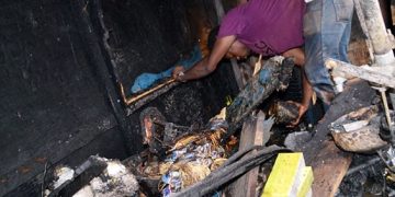 Yopougon/Incendie : Plusieurs magasins partent en fumée