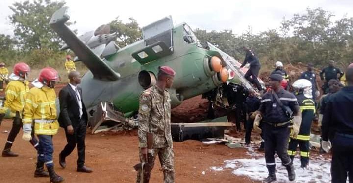 Visite d&rsquo;Etat : Un accident entre deux hélicoptères à Katiola fait des blessés