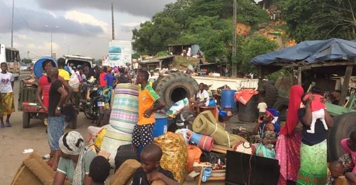 Construction du 4e pont: Le déguerpissement de Boribana a débuté ce samedi