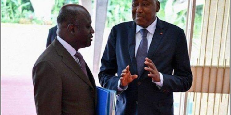 Rififi au RHDP Bassam : Une cérémonie perturbée, Amadou Gon et Marcel Amon Tanoh cités