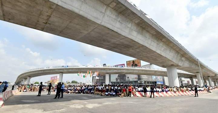 Fluidité routière à Abidjan: Un échangeur d&rsquo;un coût de 32,5 milliards FCFA inauguré par Alassane Ouattara