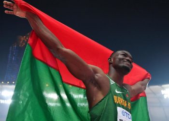 Athlétisme: Fabrice Zango recordman d&rsquo;Afrique du triple saut avec 17,77m