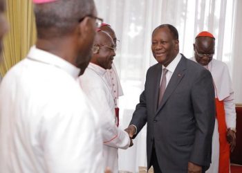 Ouattara et les Evêques ont parlé de réconciliation nationale