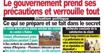 Côte d&rsquo;Ivoire: Un menu diversifié à la Une des journaux ivoiriens