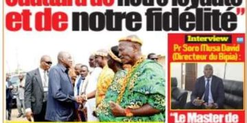 Côte d&rsquo;Ivoire: Le PM Gon Coulibaly en vedette à la Une des journaux ivoiriens