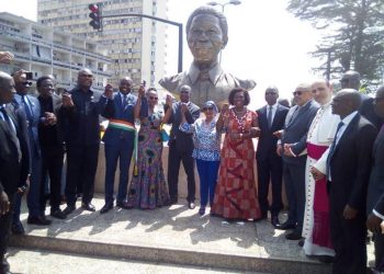 Plateau : Simone Gbagbo et Henriette Konan Bédié à l’inauguration de la place Mandela